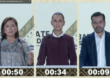 Cruzan Gálvez y Sheinbaum acusaciones sobre corrupción inmobiliaria en segundo debate