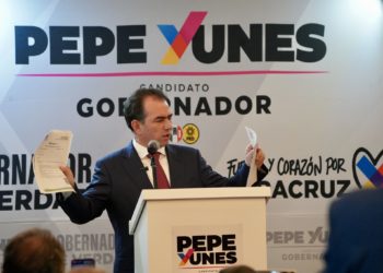 Pepe Yunes denuncia a Rocío Nahle ante la FGR por enriquecimiento ilícito