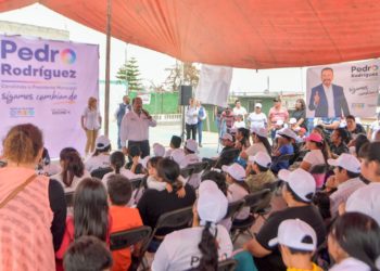 Promete Pedro Rodríguez Villegas mayor infraestructura al buscar la reelección en Atizapán
