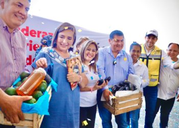 Lucy Meza y Xóchitl Gálvez unen fuerzas en Yecapixtla
