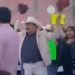 Alcalde de Los Reyes de Juárez llega en presunto estado de ebriedad a arranque de campaña