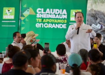 Eruviel Ávila se suma al verde en Tequixquiac junto a líderes locales