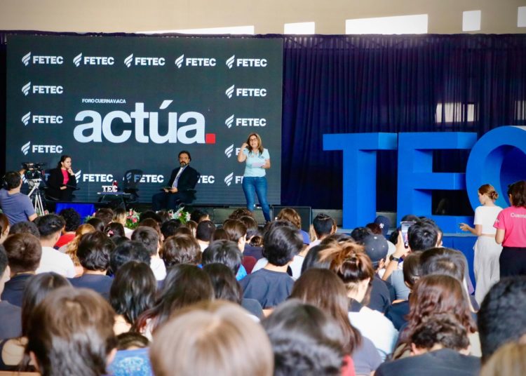 Lucy Meza convence a estudiantes del Tec de Monterrey con su visión de cambio