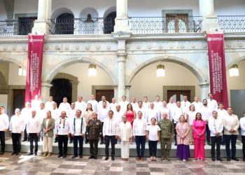 Celebran en Oaxaca asamblea plenaria de la Conferencia Nacional de Secretarias y Secretarios de Seguridad Pública