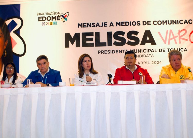 Empeña Melissa Vargas su palabra para mejorar Toluca