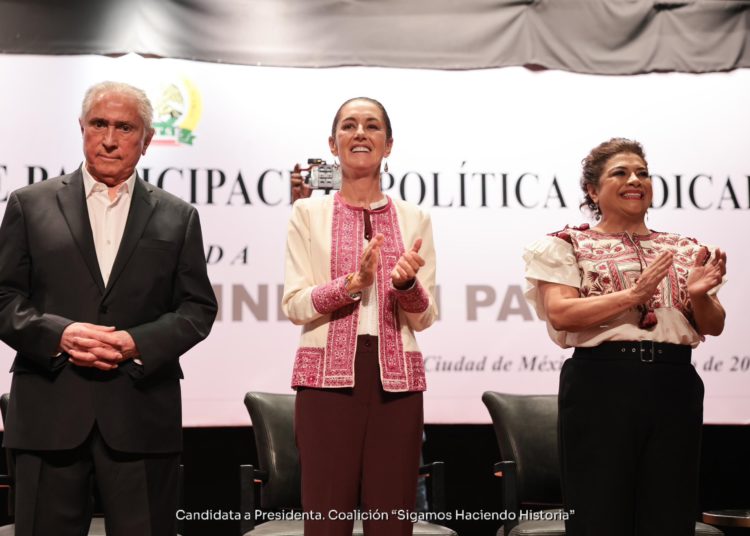 Claudia Sheinbaum cerrará campaña el 29 de mayo en el Zócalo de la CDMX