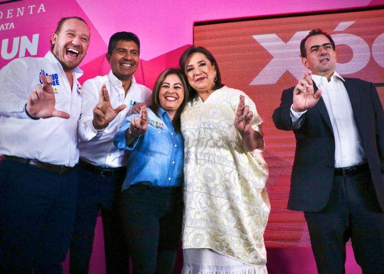 Lucy Meza firma Compromiso Nacional por la Paz en mancuerna con Xóchitl Gálvez y futuros gobernadores