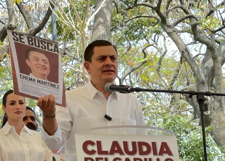 Pide Chema en Guadalajara que MC respete a desaparecidos