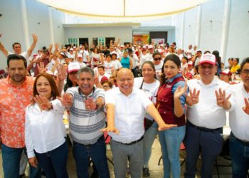 Con Claudia Sheinbaum seremos de las diez economías más poderosas del mundo y esa prosperidad será en beneficio de todas y todos: Raciel Pérez Cruz