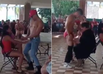Candidato panista contrata strippers para evento proselitista en Ziracuaretiro