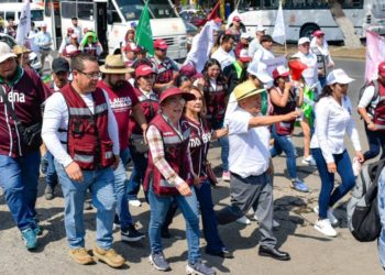 Megabrigada de la esperanza inunda el centro histórico de Tlalnepantla en apoyo a Raciel Pérez Cruz