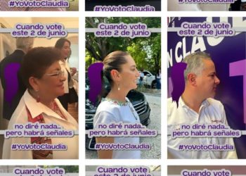 “El 2 de junio no diré nada pero habrá señales con Claudia Sheinbaum” tendencia a la que se unen figuras políticas y artísticas
