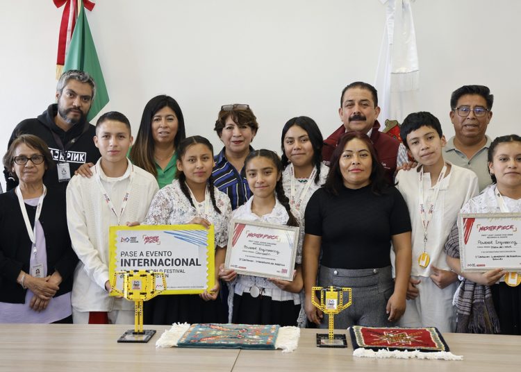 Estudiantes Otomís del municipio de Temoaya representarán al EdoMéx en el First LEGO Challenge