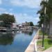 Reportan vecinos desbordamiento del Canal de la Cortadura de Tampico por lluvias