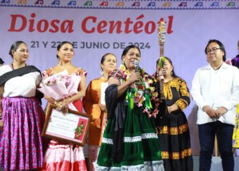 ¡De Santiago Juxtlahuaca, la Diosa Centéotl 2024!