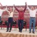 Abuchean a gobernadores priistas y AMLO grita: ‘¡Ya pasó la elección!’