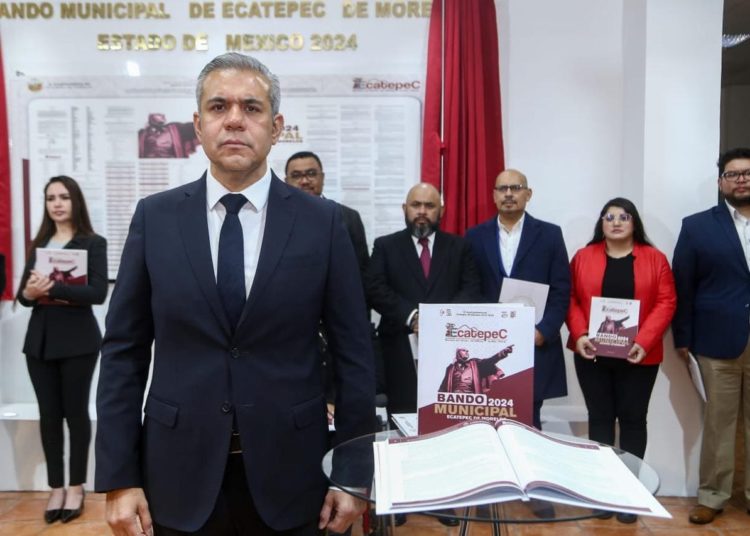 Bando municipal brinda más seguridad y paz a vecinos de Ecatepec