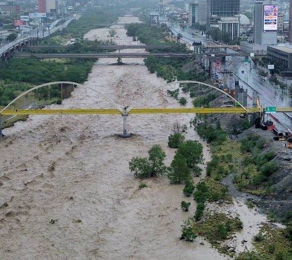 ‘Alberto’ salva presas de NL de la sequía; deja más de 500 mm de lluvia