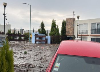 Inundaciones por lluvias en Chalco dejan una persona fallecida y daños en viviendas
