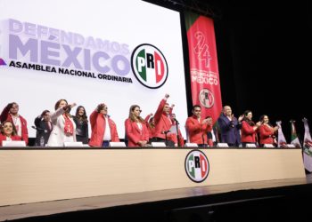 Delegados del PRI aprueban reelección de Alito Moreno; incluso podría permanecer en el cargo hasta 2032