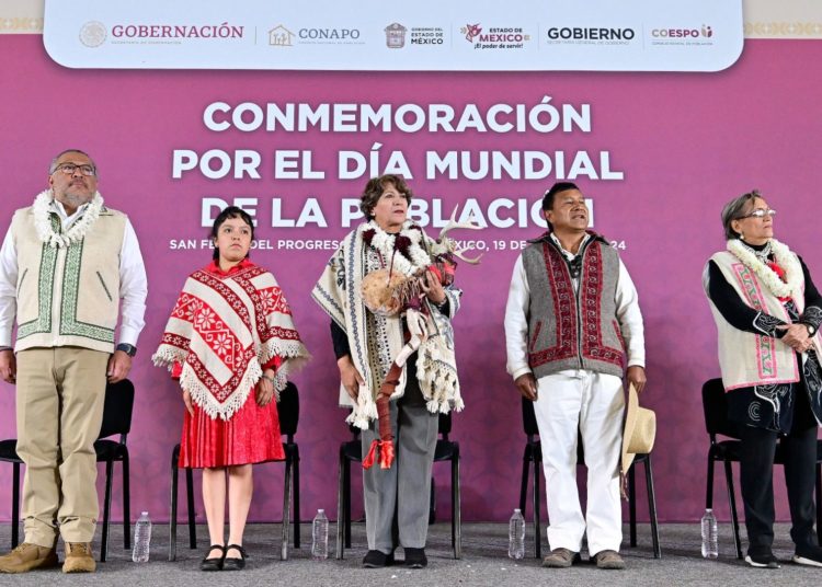 “Es tiempo de las mujeres” asegura la Gobernadora Delfina Gómez Álvarez al Conmemorar el Día Mundial de la Población