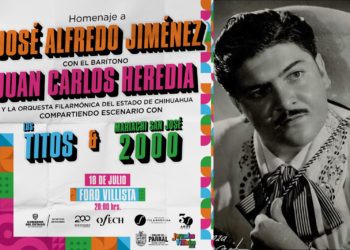 Chihuahua rinde “Homenaje a José Alfredo Jiménez” en el Foro Villista de Parral