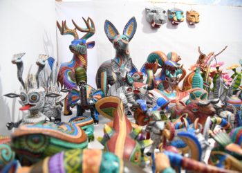 Expone San Martín Tilcajete la magia y el orgullo de sus alebrijes