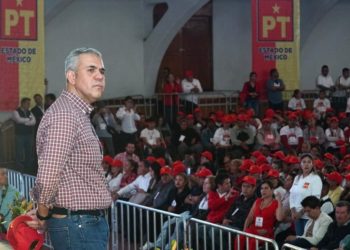 Fernando Vilchis ofrece convertir al PT en la primera fuerza política del Edomex