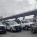 Choferes de grúas colapsan vialidades en Tlalnepantla en protesta contra Ley de Movilidad del Edomex
