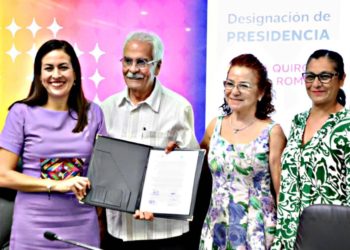 Alcaldesa de La Paz es nombrada Presidenta de la Red de Ciudades del Aprendizaje México