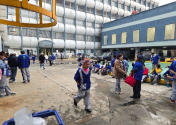 Limpieza suspendida en Prevención y Readaptación Social por meses de impago