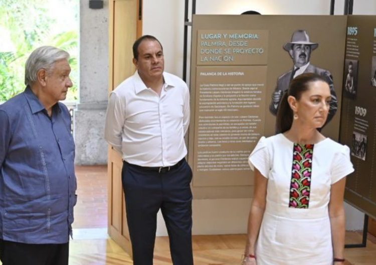 Sheinbaum inicia en Morelos su séptima gira con López Obrador