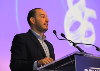 Alcaldes de Acción Nacional respaldarán con todo, el triunfo legítimo de Miguel Varela y Alessandra Rojo: Marko Cortés