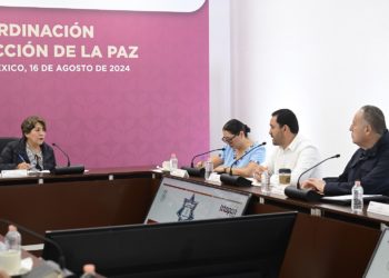 Delfina Gómez Álvarez instala Mesa de Coordinación para la Construcción de la Paz en Ixtapan de la Sal