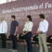 Samuel García también recibe abucheos durante evento con AMLO y Claudia Sheinbaum