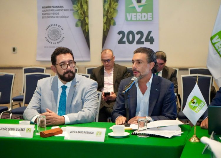 Partido Verde tenderá puentes para armonizar la clase política en la CDMX: Sesma