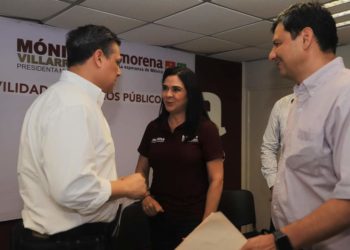 Mónica Villarreal y Jesús Nader inician proceso de entrega-recepción en Tampico