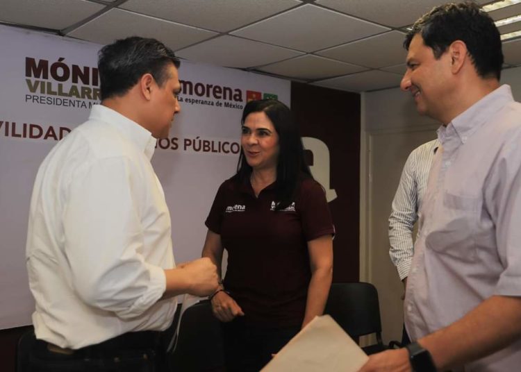 Mónica Villarreal y Jesús Nader inician proceso de entrega-recepción en Tampico
