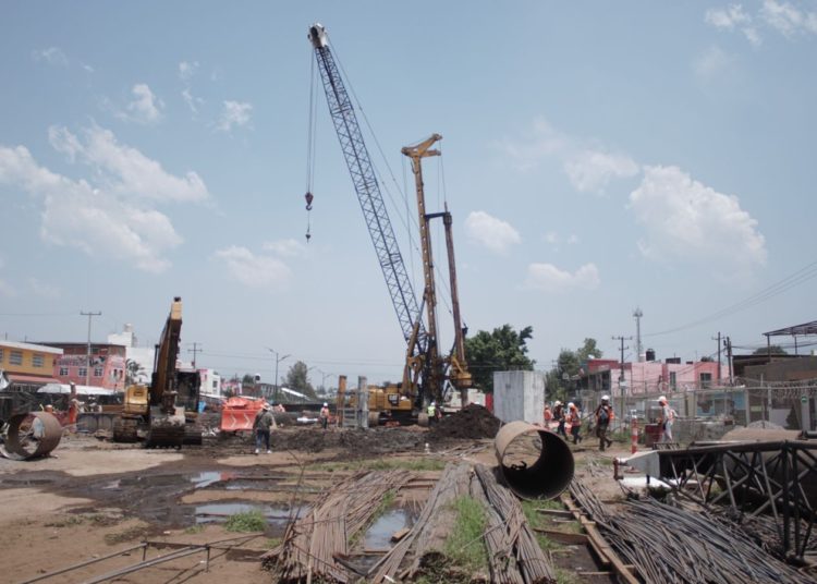 Construcción del teleférico de Uruapan, con avance del 46%