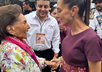 Confirman que Ifigenia Martínez colocará banda presidencial a Claudia Sheinbaum