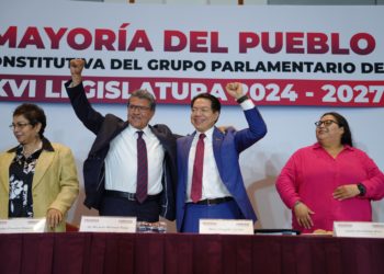 Eligen por consenso a Ricardo Monreal como coordinador de Morena en la Cámara de Diputados