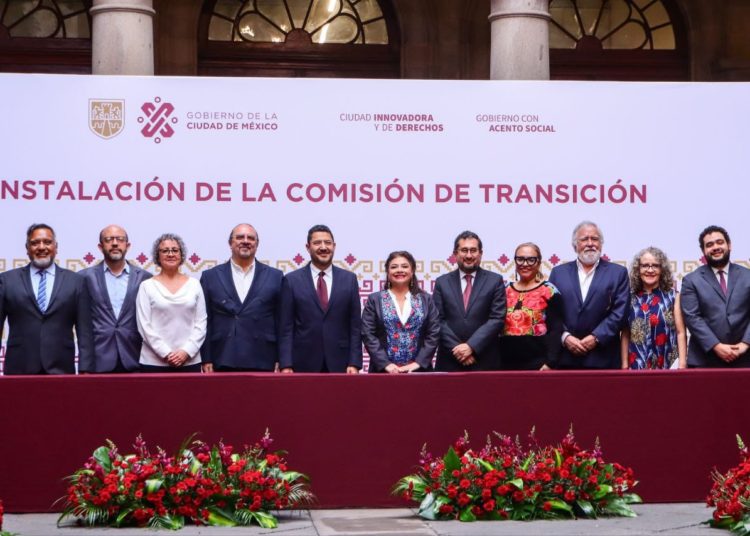 Se instala la Comisión de Transición de la administración pública de la Ciudad de México