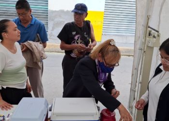 Delfina Gómez activa brigadas médicas para atender a la población afectada por las intensas lluvias en Chalco