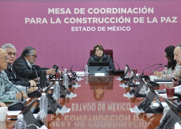 Delfina Gómez da seguimiento al Plan DN-III-E y Plan Marina en los municipios afectados por las lluvias