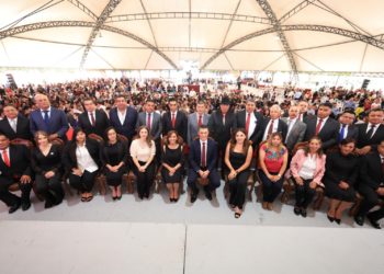 Alfonso Sánchez rinde protesta como alcalde de Tlaxcala