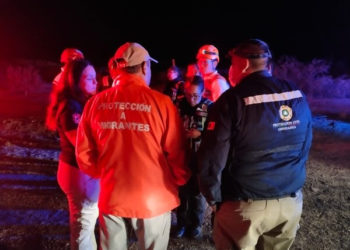 Participa Protección Civil de Chihuahua en acciones coordinadas para atender accidente ferroviario en Ahumada