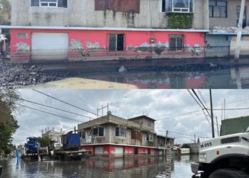 Intensifican Gobierno federal y del Estado de México desazolve en ocho calles afectadas en Chalco