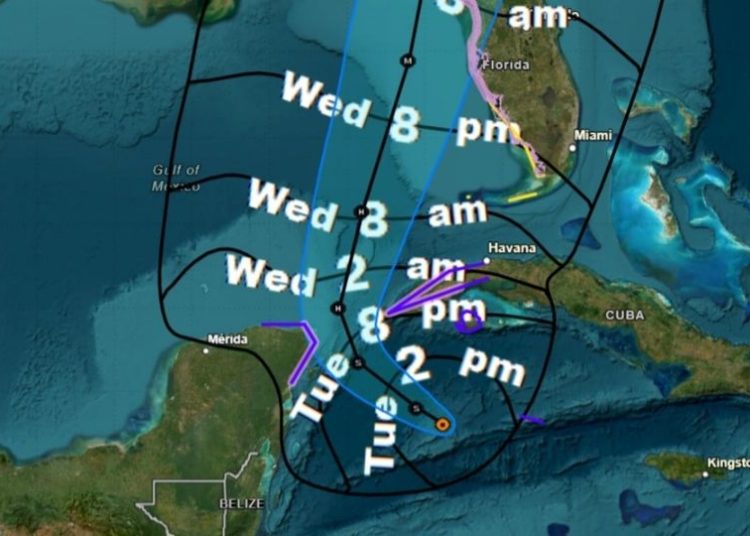Tormenta tropical Helene pone en alerta amarilla a municipios de Benito Juárez (Cancún) e Isla Mujeres