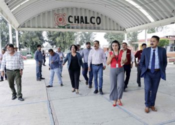 Regresan a clases 22 escuelas ubicadas en la zona afectada por las lluvias en Chalco: SECTI