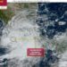 Tormenta tropical John toca tierra en el municipio de Aquila, Michoacán